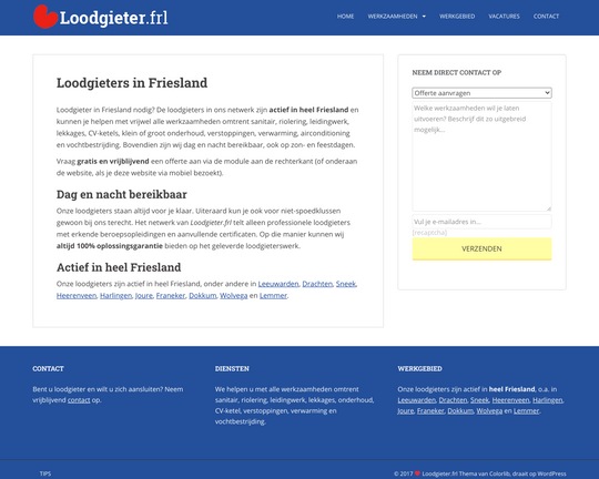 Loodgieter Friesland Logo