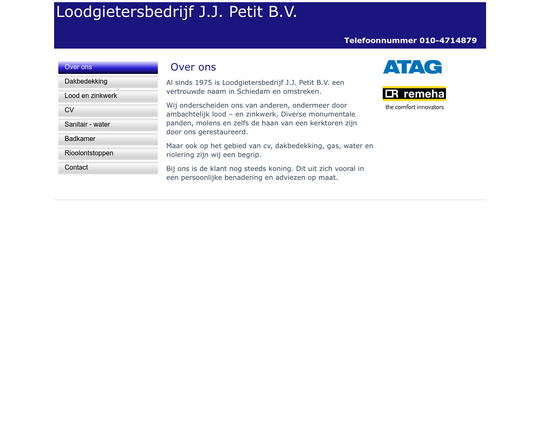Loodgietersbedrijf J. J. Petit B.V. Logo