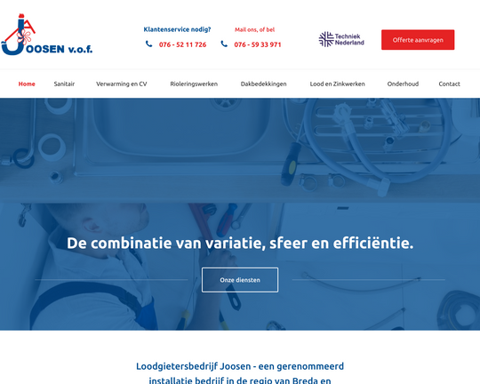Loodgietersbedrijf Joosen Logo