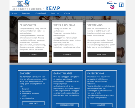 Loodgietersbedrijf KEMP Logo