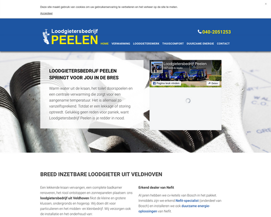 Loodgietersbedrijf Peelen Logo