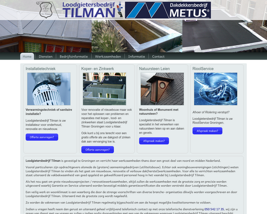 Loodgietersbedrijf Tilman Groningen Logo