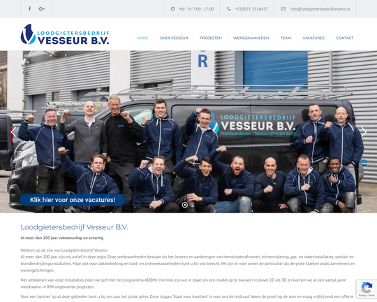 Loodgietersbedrijf Vesseur Logo